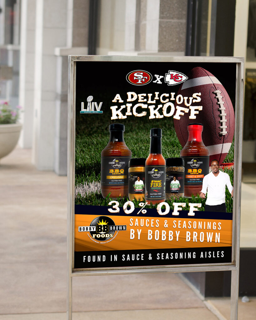 Bobby Brown Foods x Vallarta Supermarketets Superbowl Advertisement by AASH Creative